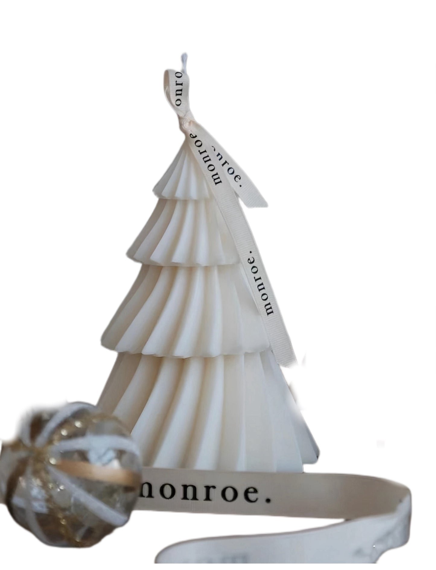 New Year Christmas Tree Candle