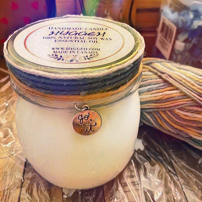 Rainbow Jar Natural Soy wax Candle - Hyggeh