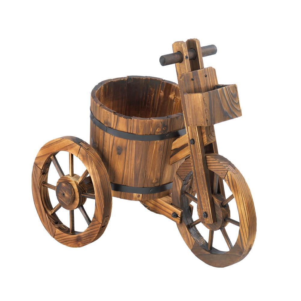 Barrel Tricycle Planter - Hyggeh