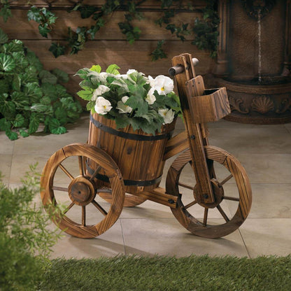 Barrel Tricycle Planter - Hyggeh