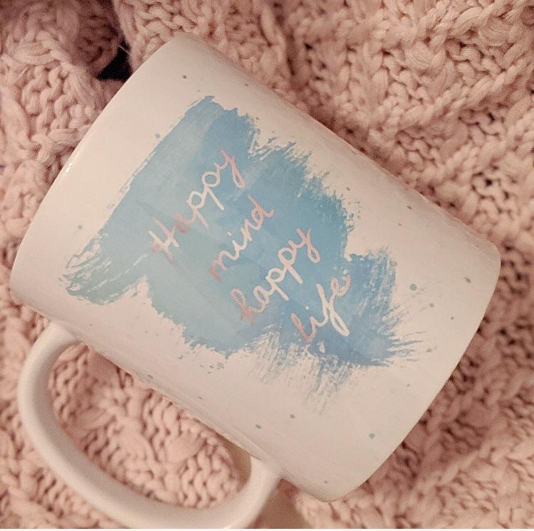 Happy Mind Coffee Mugs - Hyggeh