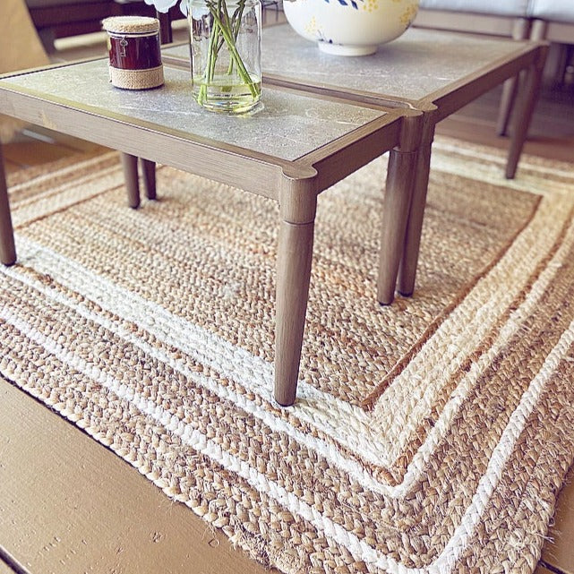 Lerma Jute Beige Area Rug - Hyggeh