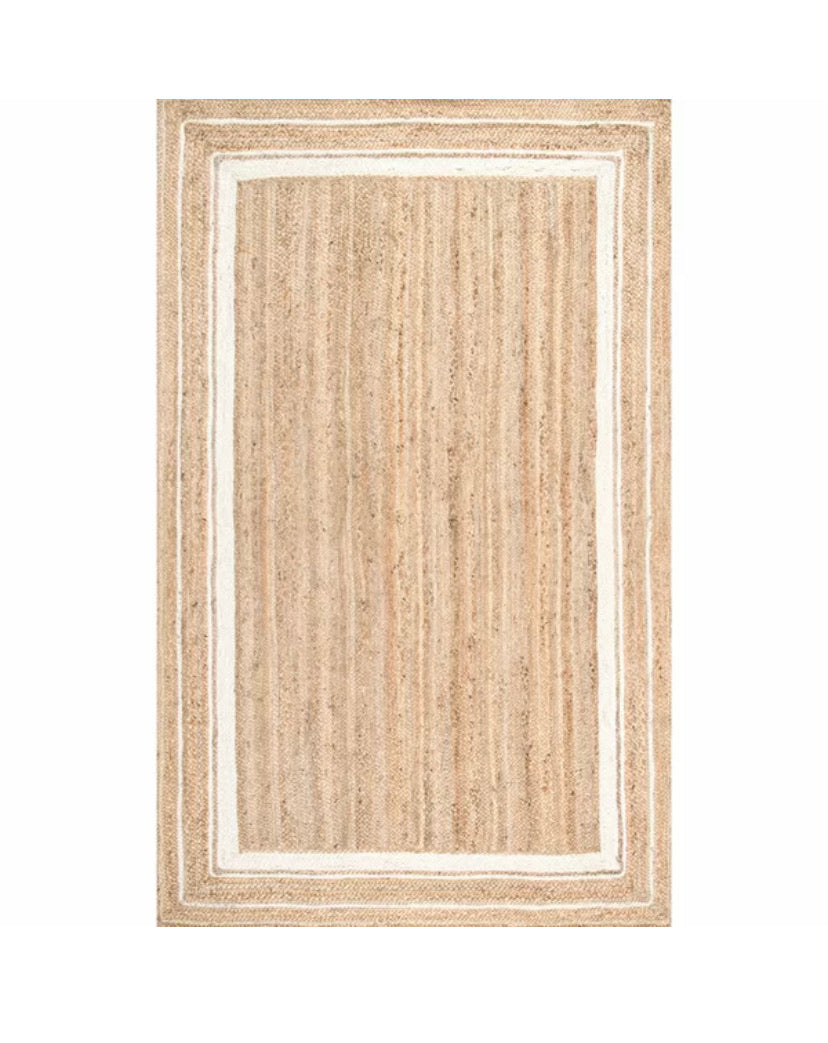 Lerma Jute Beige Area Rug - Hyggeh