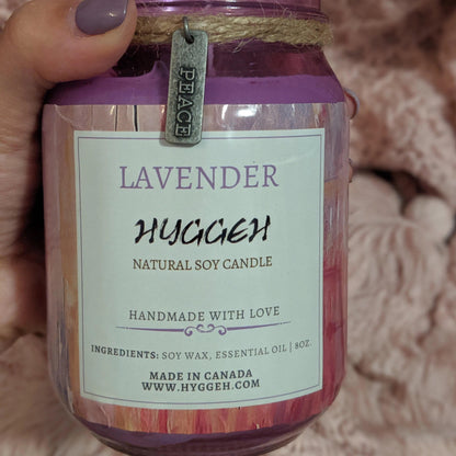 Hyggeh Lavender soy candle - Hyggeh