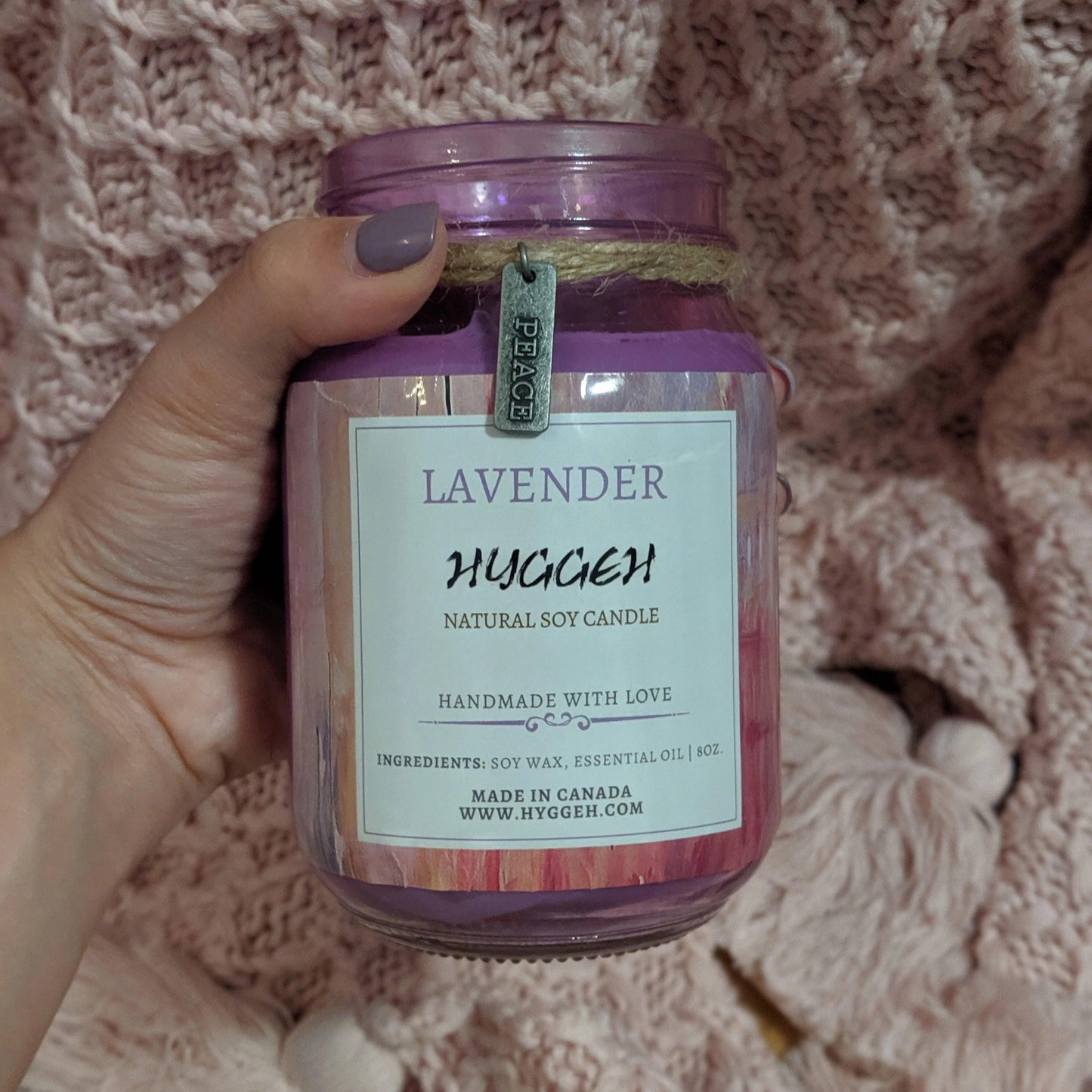 Hyggeh Lavender soy candle - Hyggeh