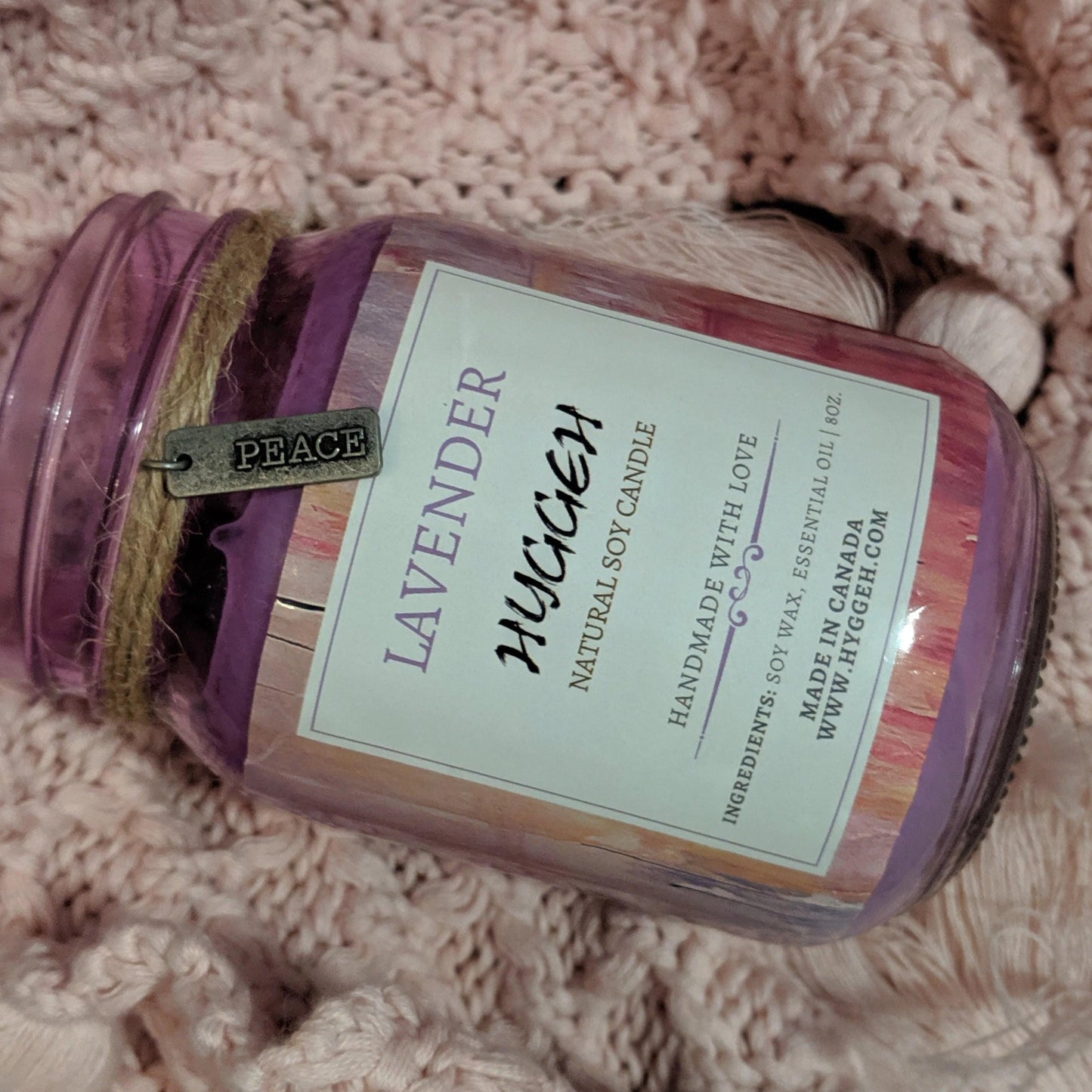 Hyggeh Lavender soy candle - Hyggeh