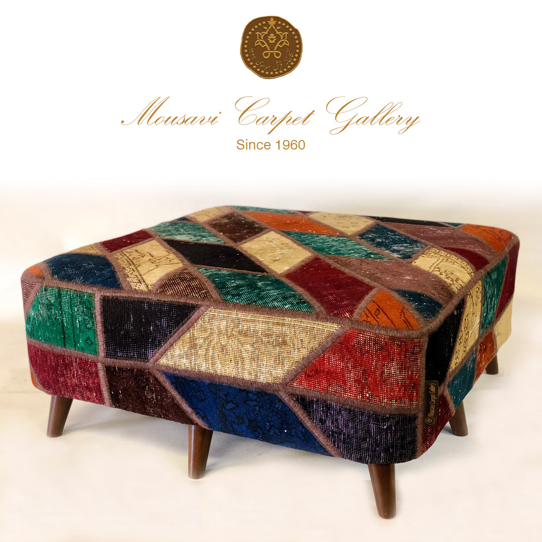 Handmade Square Ottoman - Hyggeh