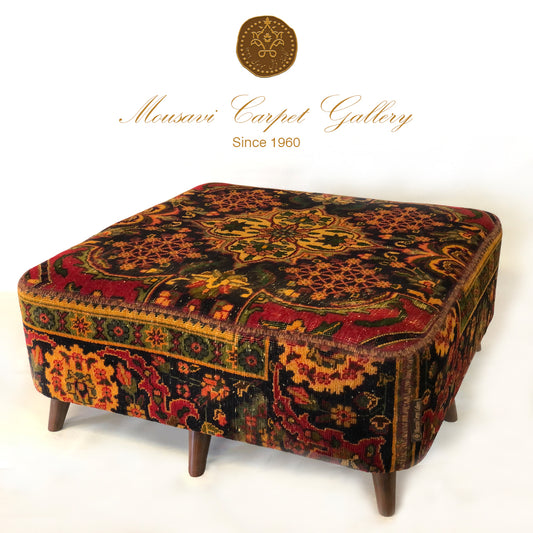 Handmade Square Ottoman - Hyggeh