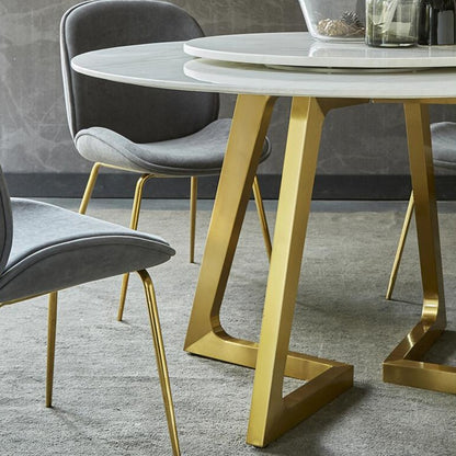 Nordic Marble Round Modern Table - Hyggeh