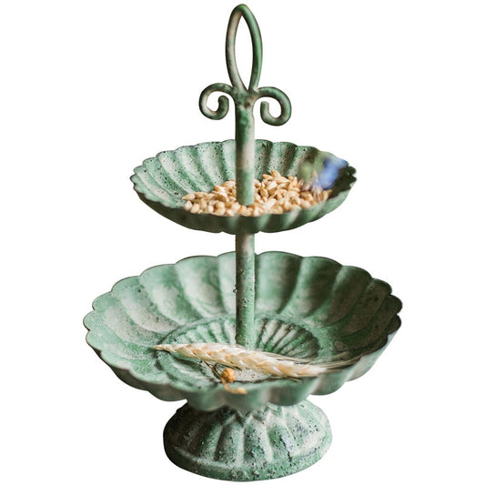 2-tiered Tray Antique Snack Plate - Hyggeh