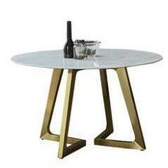 Nordic Marble Round Modern Table - Hyggeh