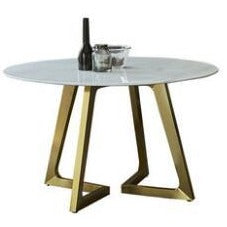 Nordic Marble Round Modern Table - Hyggeh