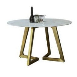 Nordic Marble Round Modern Table - Hyggeh