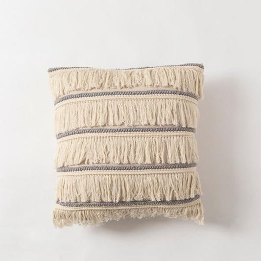 Fringe Linen Pillow