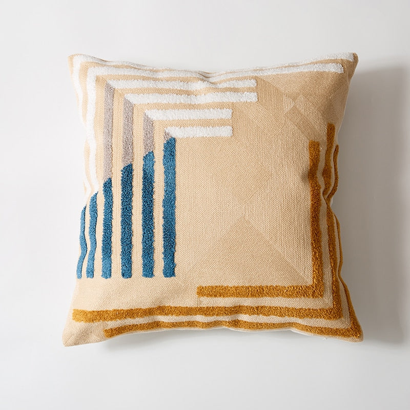 Geometric  Wayfair Square Pillow Cover - Hyggeh