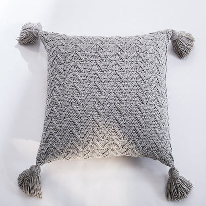 Soft Knit Cushion Solid Cover - Hyggeh