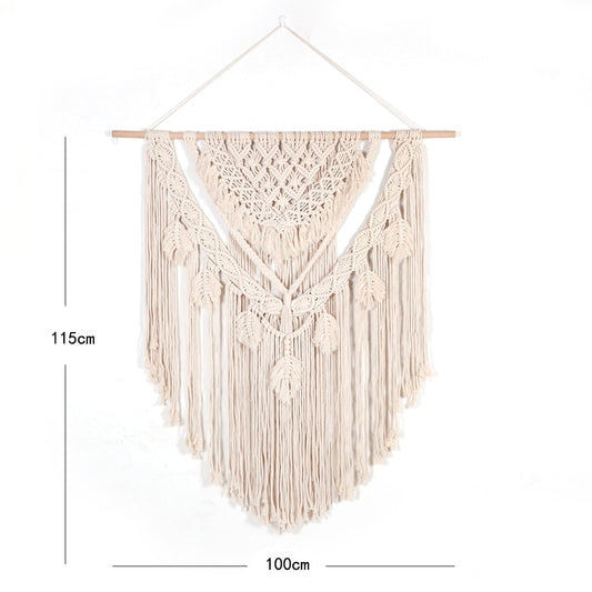 Macrame Bohemian Chic Handicrafts Woven Tapestry Wall Hanging - Hyggeh