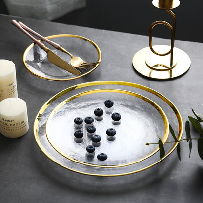 Hand-gilded European Glass Tableware - Hyggeh