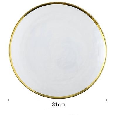 Hand-gilded European Glass Tableware - Hyggeh