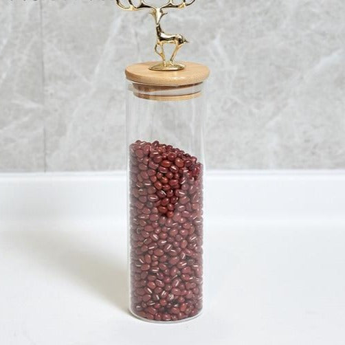 European Golden Deer Tea Candy Jar - Hyggeh