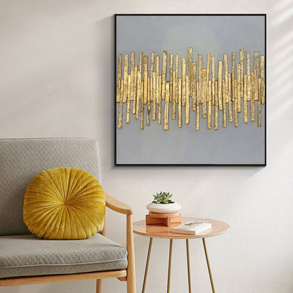 Abstract Amazon Gold Luxury Posters Nordic Canvas Art Painting - Hyggeh