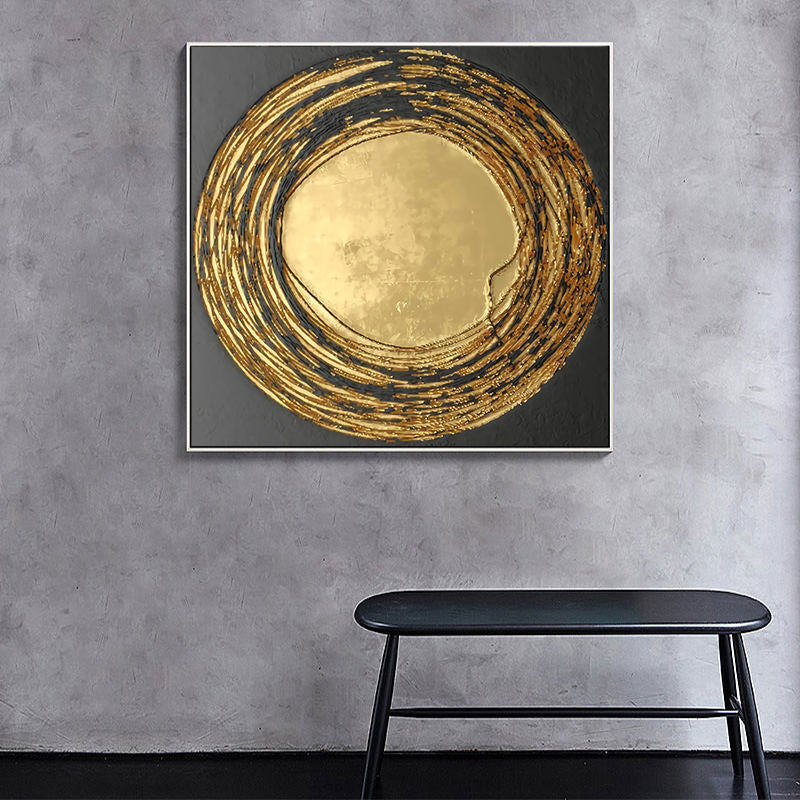 Abstract Amazon Gold Luxury Posters Nordic Canvas Art Painting - Hyggeh