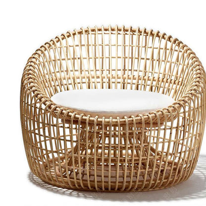 Wicker Hygge Ball Chair Natural Rattan - Hyggeh