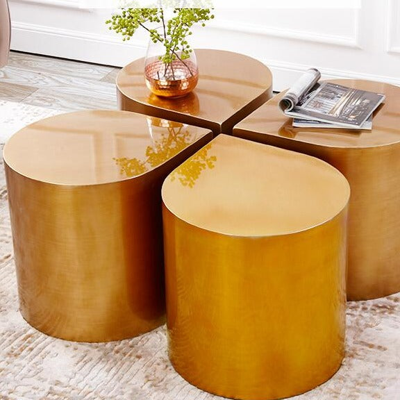 Art Deco Retro Modern Droplet Shape Coffee Table - Hyggeh