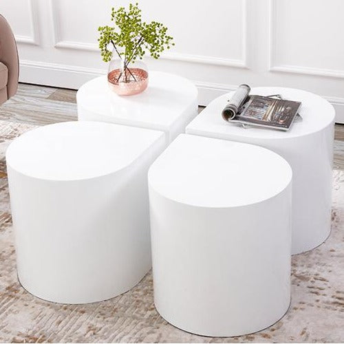 Art Deco Retro Modern Droplet Shape Coffee Table - Hyggeh