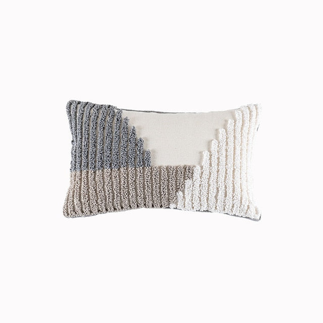 Boho Coffee Loop Tufted Cushion Cover - Hyggeh