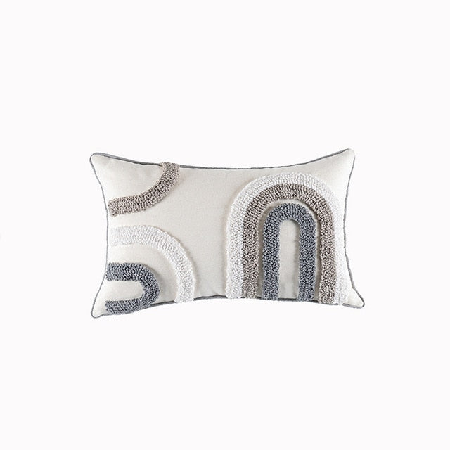 Boho Coffee Loop Tufted Cushion Cover - Hyggeh