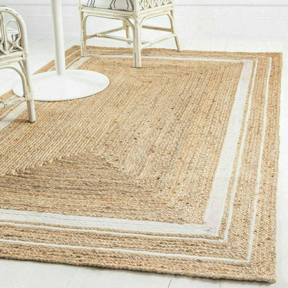 Lerma Jute Beige Area Rug - Hyggeh