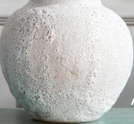 Modern Zen White Ceramic Handmade Flower Vase - Hyggeh