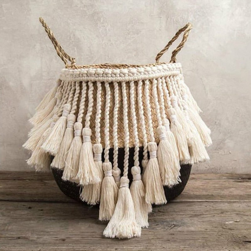 Haines Macrame Plant Basket