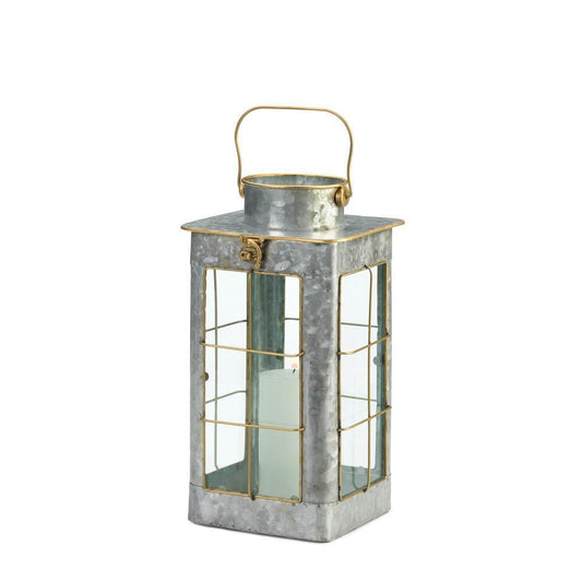 Small Farmhouse Galvanized Lantern - Hyggeh